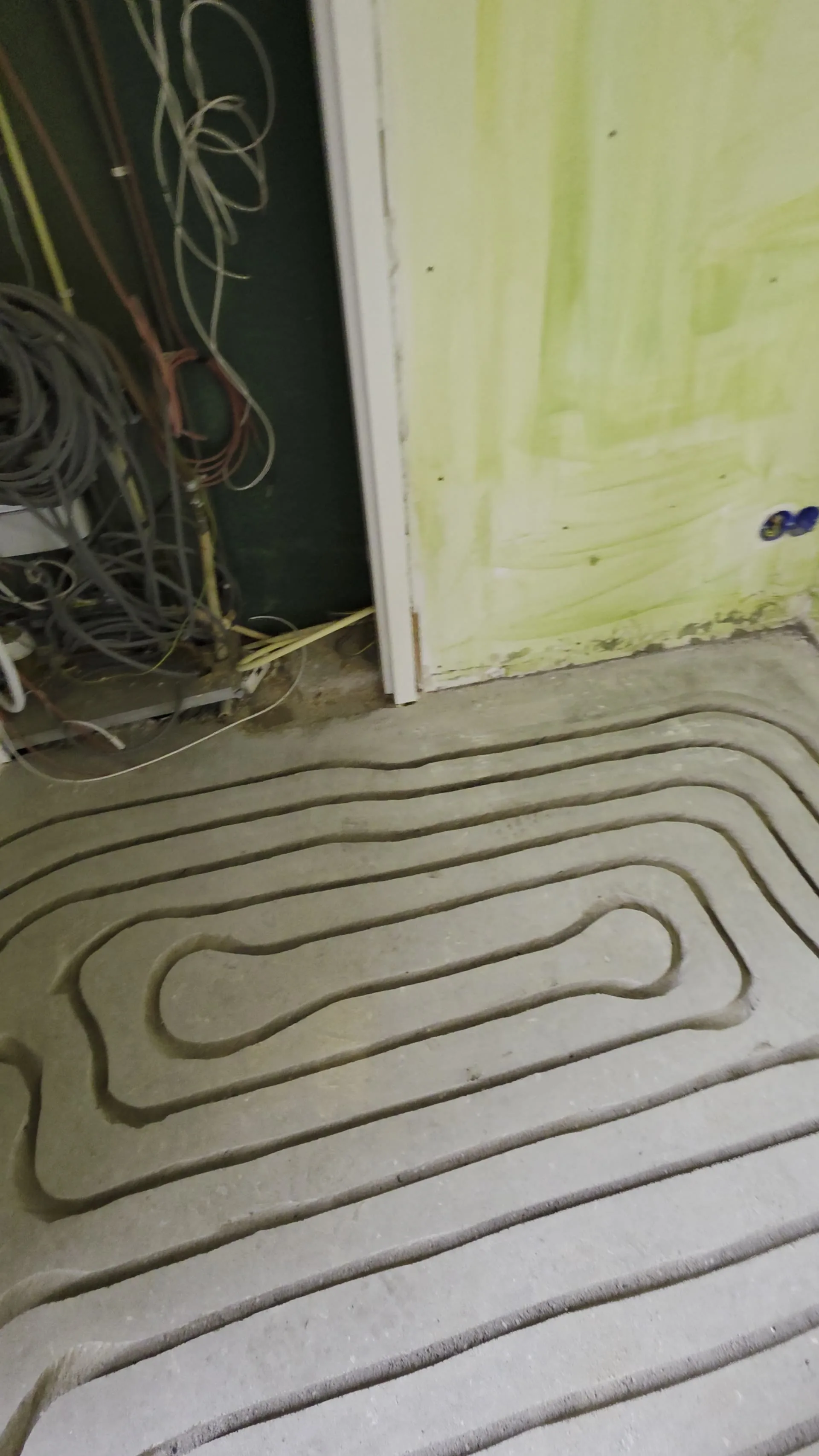 Vloerverwarming geïnstalleerd door Correct Vloerverwarming in moderne woning